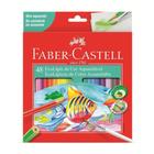 Lápis de cor faber-castell 48 cores aquarelável