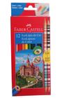 Lápis de cor faber-castell eco+2bic