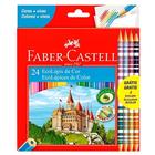 Lápis de Cor Faber Castell Ecolapis 24 Cores + 4 Lapis Bicolor