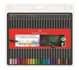 Lápis De Cor Faber Castell Super Soft com 24 cores - Faber-Castell