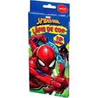 Lápis de Cor Homem Aranha 12 Cores Spider-Man Marvel - Molin