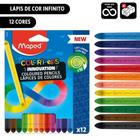 Lápis de Cor Infinito 12 cores Color Peps Maped