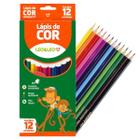 Lápis De Cor Leo & Leo 12 Cores - Colorido - Lápis Escolar