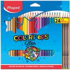Lápis de cor Maped Color Peps Star com 24 cores + 3 lápis HB