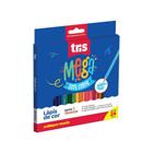 Lápis de Cor Mega Soft Color 24 Cores - Tris