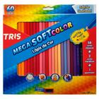 Lápis De Cor Mega Soft Color 60 Cores - Tris