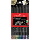 Lápis de Cor Metalicas EcoLápis SuperSoft 12 Cores da Faber-Castell - Faber Castell