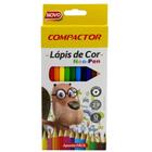 Lápis de cor neo-pen 12 cor 2.9m - compactor