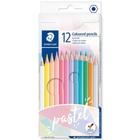 Lápis de Cor Pastel Staedtler 12 Cores Tons Claros 146 C12 pa 1 ed