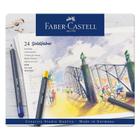 Lápis de Cor Permanente Faber Castell Goldfaber 24 Cores