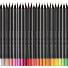 Lapis de cor redondo supersoft 100 cores faber-castell