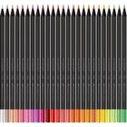 Lapis de cor redondo supersoft 100 cores faber-castell