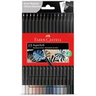 Lápis de COR Redondo Supersoft 15 Cores Neutras Pacote com 12 - Faber Castell