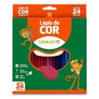 Lápis de Cor Sextavado 4449 24 Cores - Leo&Leo