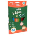 Lápis de Cor Sextavado Estojo c/ 36 cores - LEONORA