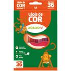 Lápis de COR Sextavado Léo e Léo 36 Cores - Pacote com 3 Jogos - Leonora