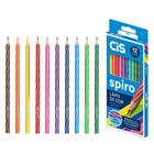 Lápis de Cor Spiro 12 cores - Cis