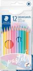 Lápis de Cor Staedtler 12 Cores Pastel - 146 C12 PA