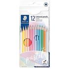 Lápis de Cor Staedtler 12 Cores Pastel