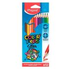 Lápis de Cor Star 12 Cores Color Peps Maped