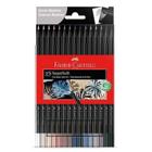 Lápis de Cor Super Soft 15 Cores Neutras Faber Castell Tons