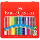 Lapis De Cor Triangular Ecolapis Grip 24 Cores Faber Castell