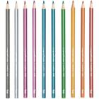 Lapis De Cor Triangular Mega Soft Color 10Tons Metalic