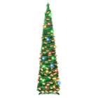 Lápis de Natal Kungfuking com 90 Luzes Coloridas - 5 Metros