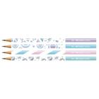 Lapis grafite 2b marshmallow unicornio faber castell