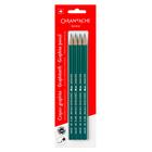 Lápis Grafite Edelweiss Caran D'ache 2h Kit com 4 Unidades - CARANDACHE OFFICE