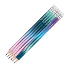 Lapis grafite hb2 nightfall c/borracha kit com 6- maped