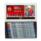 Lápis Integral Aquarelável Progresso Koh-i-Noor 12 Cores 8782