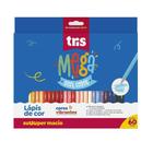 Lápis Mega Soft Color com 60 Cores - Tris