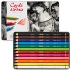 Lapis pastel seco conte a paris estojo com 12 cores - 2181