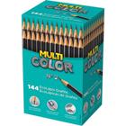 Lápis Preto Sextavado Multicolor Super ECO N2 CX-144 - Faber Castell