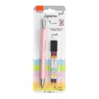 Lapiseira 2.0mm Rosa Pastel Com 6 Grafites Blister C/ 1 Und BRW