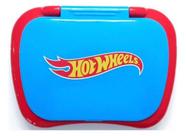 Laptop Hot Wheels Infantil - Candide - Português/inglês 19x12cm