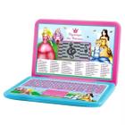 Laptop Infantil Bilingue 60 Atividades Princesas - DM Toys