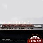 Lareira a Gás Império 120cm - Aço Inox - Fogo & Art