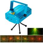 Laser De Balada Led Mini Giratória Efeito Holográfico - Bivena