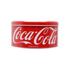 Lata Metal Redonda Coca-Cola Drink in Bottle Vermelho 14 x 7,1cm