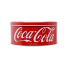 Lata Metal Redonda Coca-Cola Drink in Bottle Vermelho 17 x 7,1cm