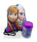 Lata + Mochila Saco Anna Elsa & Olaf Frozen - Disney