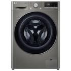 Lava e seca lg smart em inox look com inteligencia artificial ai dd 14kg 127v cv5014pc4