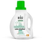 Lava Roupas Baby Líquido Bioz Green Limpeza Eficiente Não Danifica Roupas do Bebê Fórmula Natural 1L