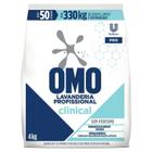 Lava Roupas Lavanderia Profissional Clinical 4Kg Rende 330Kg - Omo