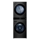 Lava & Seca 17Kg Smart LG WashTower Aço Escovado Preto 06 Programas de Lavagem e Inteligência Artificial AIDD - WK1