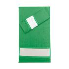 Lavabo Aveludado com Barra P/ Sublimação 30X50cm BRUTEXTIL