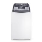 Lavadora de Roupas Electrolux 15kg Cesto Inox 11 Programas de Lavagem Branco Premium Care Jet&Clean e Time Control LEC15