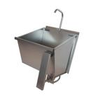 Lavatório Automático/Pia de Assepsia 50x50cm Elétrico Aço Inox 304 Fritomaq